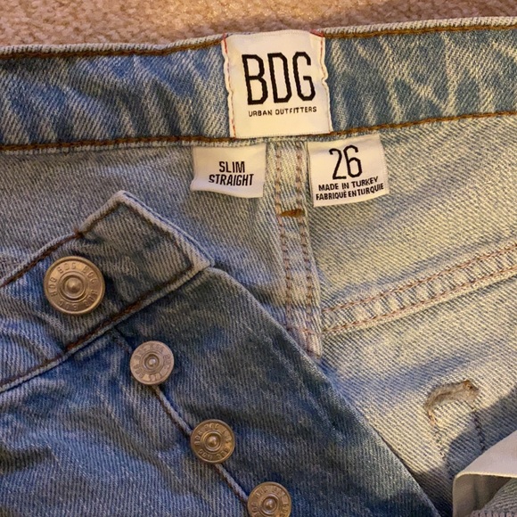 NWOT BDG high waisted slim straight jean - Picture 3 of 3